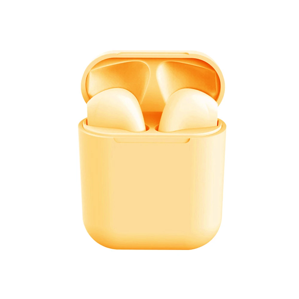inpods 12 orange Youbina inpods12 TWS беспроводные bluetooth наушники с управлением, мини 3D стерео беспроводные наушники, спортивные наушники с защитой от пота - Цвет: inpods 12 orange