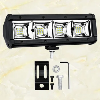 

9 inch 108W Waterproof Work Light Spot Beam Spotlight 36-LED Work Light Bar for Motorcycle Tractor Boat Off Road Truck (Black)
