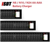 ISDT N8 N16 N24 AA AAA Battery Charger DC Smart Battery Charger For Battery of Li-lon LiHv Ni-MH Ni-Cd LiFePO4 1