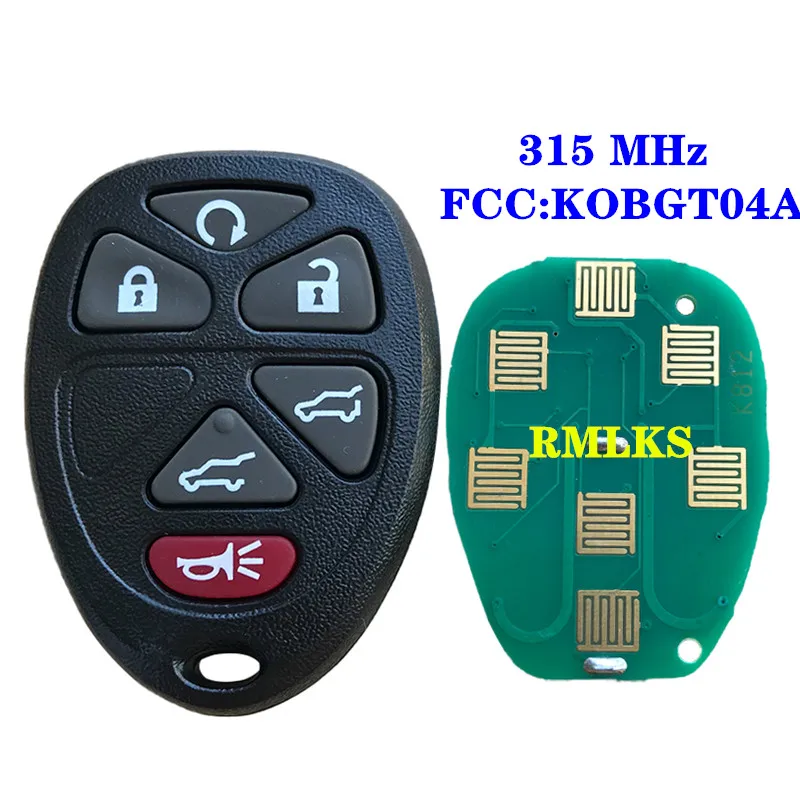 New Keyless Entry Remote Key Fob For Chevrolet Tahoe Traverse GC Yukon 2007 2008 2009 2010 2011 2012 2013 15913427 Car key - Количество кнопок: KOBGT04A