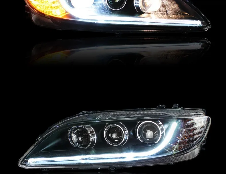 Автомобильный Стайлинг фара для Mazda 6 фары 2004-2013 мазда6 светодиодный фары DRL дневные ходовые огни Биксеноновые HID