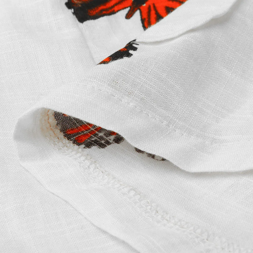 Женское платье с круглым вырезом без рукавов Vadim О образным на плечах принтом