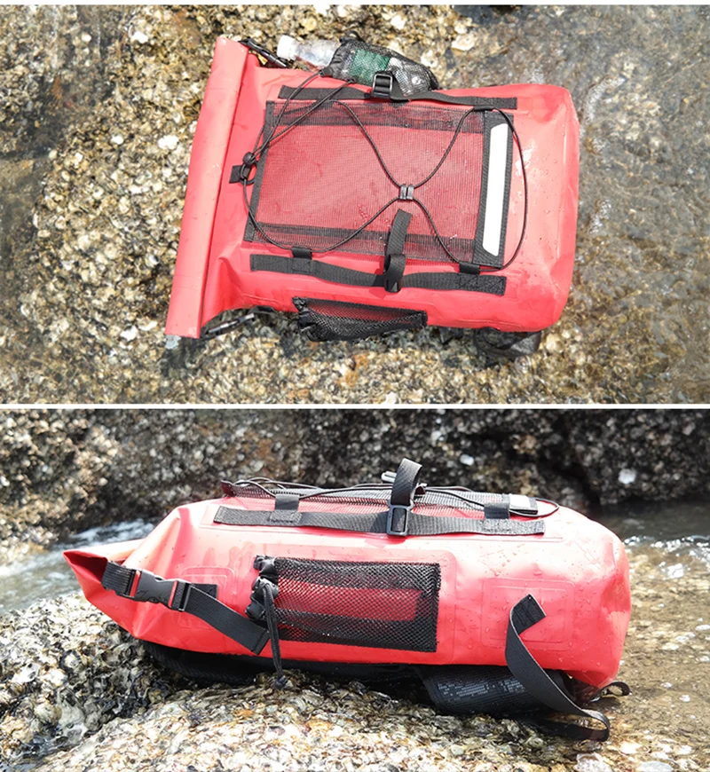 30L водонепроницаемые сумки для подводного плавания и рафтинга с покрытием 500D, спортивные рюкзаки для рафтинга, плавания, дайвинга, новинка