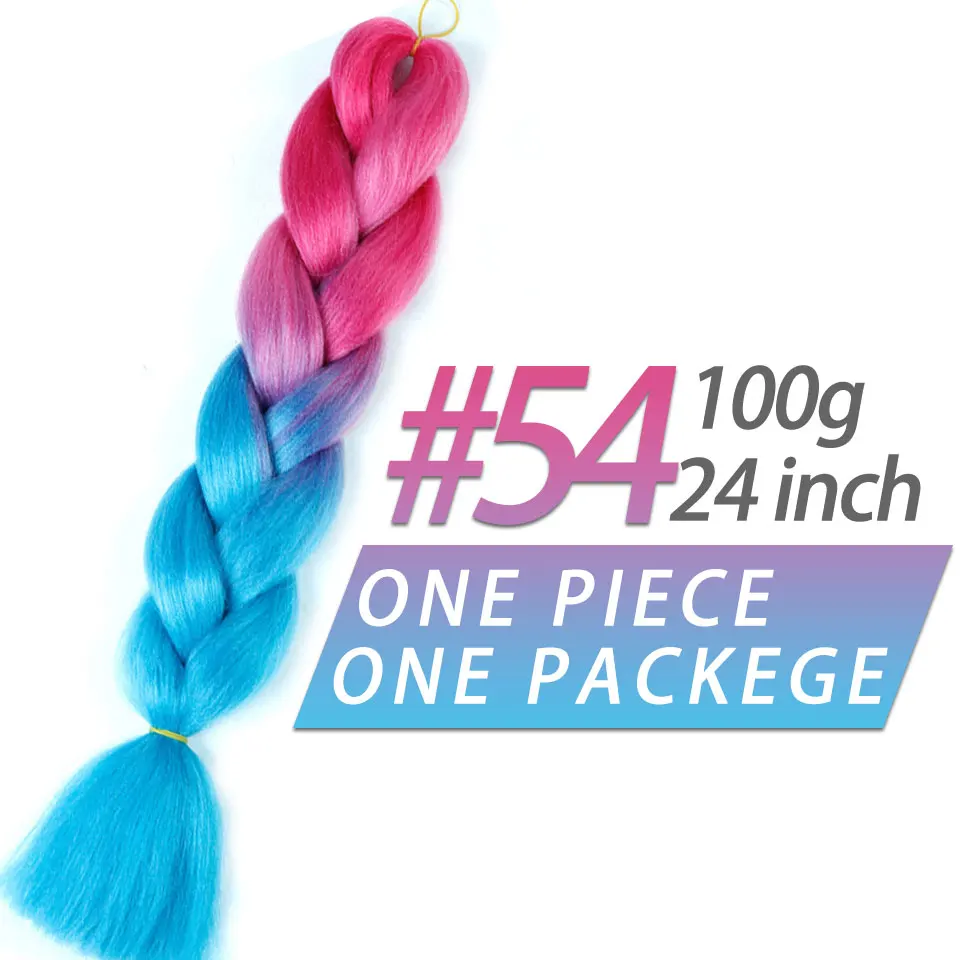 # 99J Pageup, 24 дюйма, 105 цветов, Длинные огромные волосы, вязанные крючком, косички, Омбре, косички, волосы, синие, розовые, серые, африканские синтетические волосы для наращивания - Цвет: # 99J