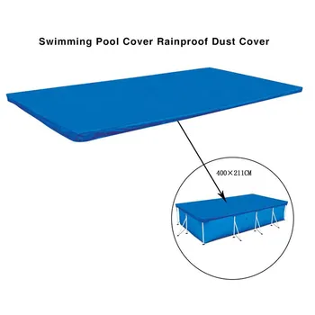 

Cloth Pool Cover Inflatable Pool Dust Cover Pe Rectangular Swimming Cover Cloth Accessories Outdoor Tools Swimming Tarpaulin