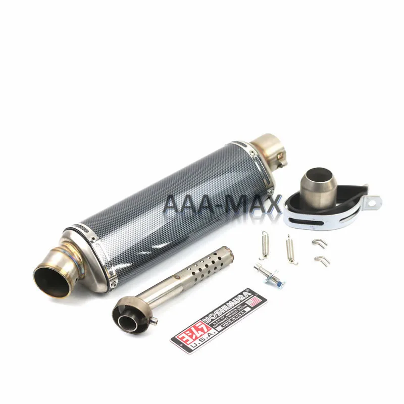 Мотоцикл для Yoshimura выхлопная труба, глушитель для KTM ATV GSXR250 Z750 Z800 Z1000 NINJA250 CBR CRF230 NC700