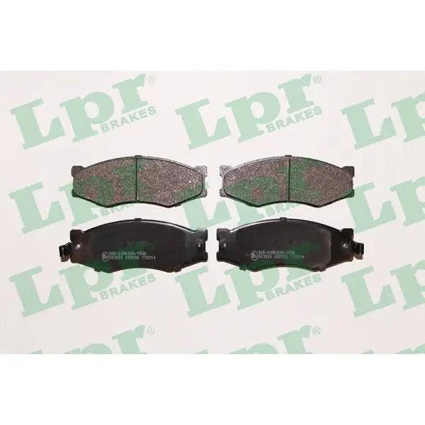 Колодки тормозные NISSAN BLUEBIRD/SERENA 1.6-2.0 86- передние LP