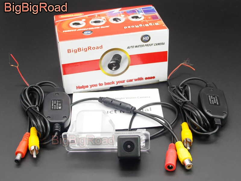 BigBigRoad Vehicle Wireless Rear View Parking Camera HD Color Image Waterproof For Leopaard CS10