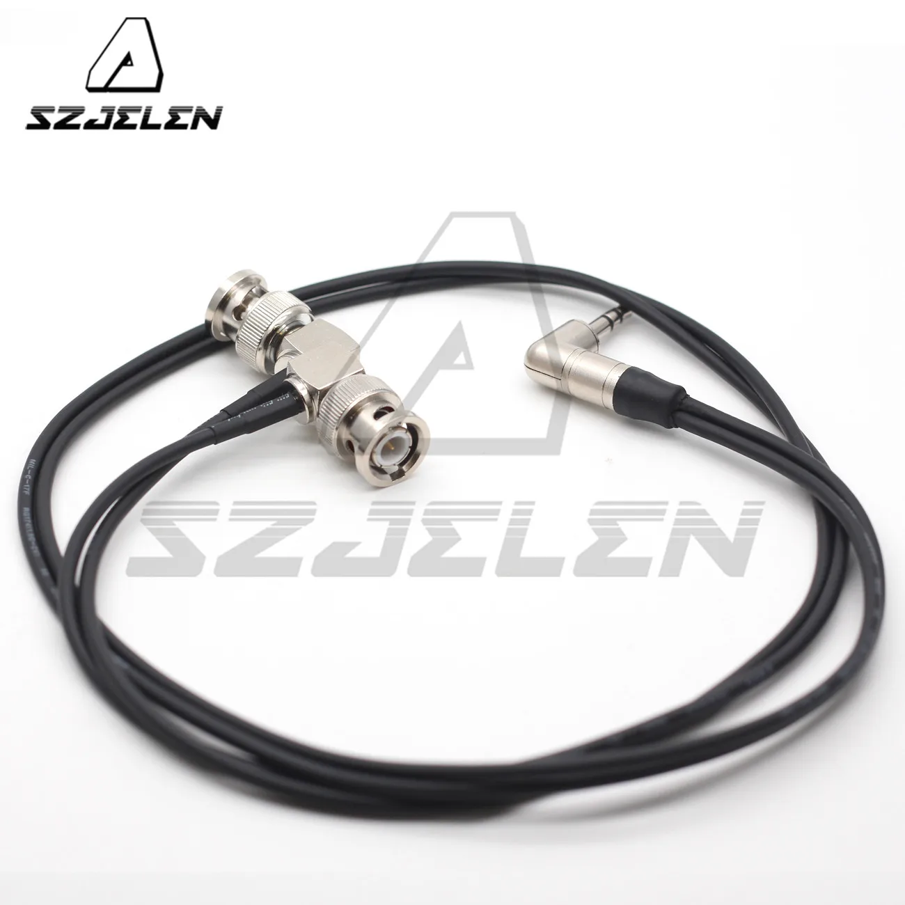 Audio plug 3.5 to 2 BNC for ZOOM F6 Time code input and output.