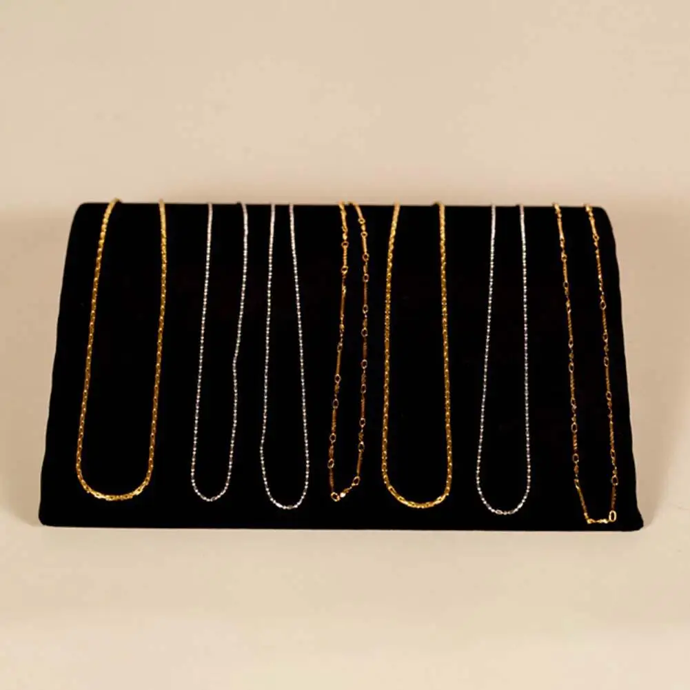 Black N/ hfjeigbeujfgBridge Necklace Bracelet Display Board Jewelry Stand Holder Rack Plate Organizer 