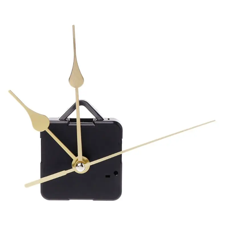 DIY Quartz Clock Movement Mechanism Non Ticking DIY Wall Clock Mechanisms with Hands Set for Repair Parts Replacement 