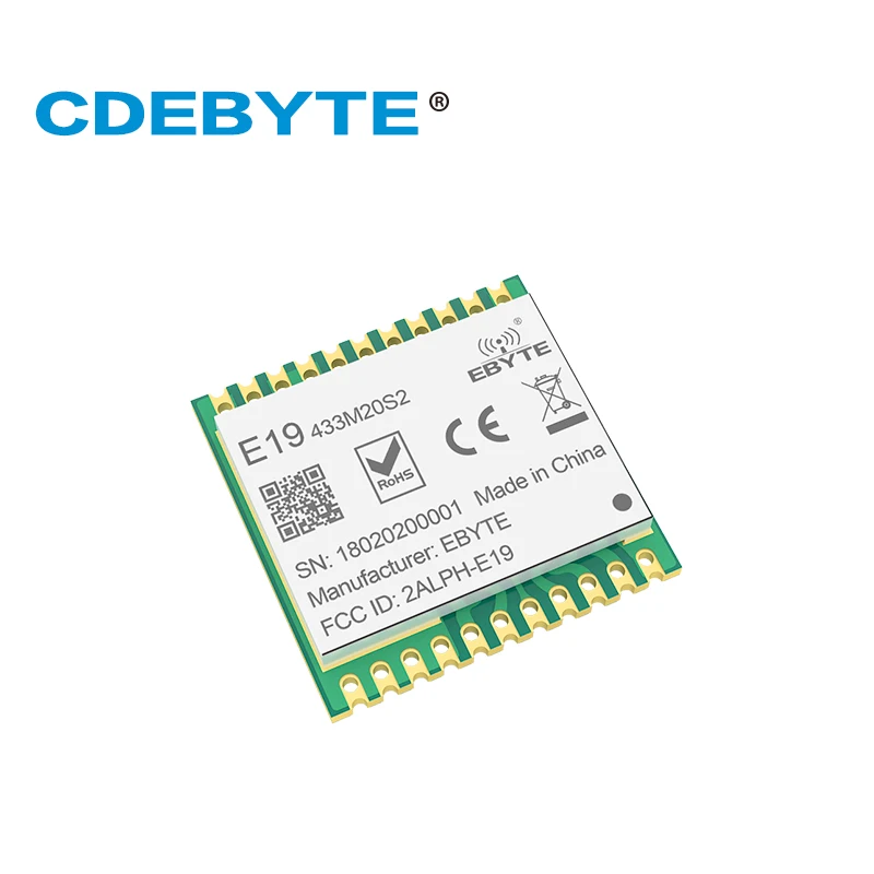 E19-433M20S2 433MHz SX1278 LoRa SPI беспроводной приемопередатчик SMD 20dBm 100mW Радиомодуль