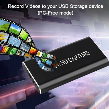 

1080P HDMI Loop Output High Speed Universal Accessories Computer Free Drive USB 3.0 Record Box Live Stream Video Capture Card