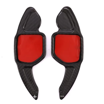 

Premium Real Carbon Fiber Paddle Shifter Extensions Fit for A3 A4L A5 A7 Q5 Q7 TT TTS
