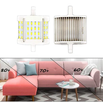 

2pcs 10W Double Ended Dimmable R7S LED Light 3'' Warm Cold White LED Floodlight Bulb 100W Halogen Replacement Bulb NEW