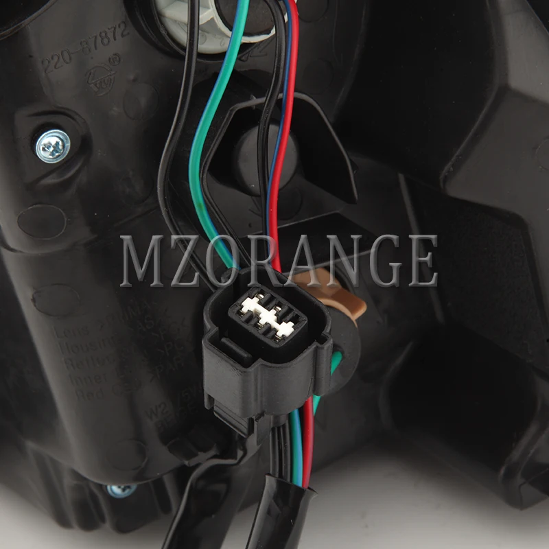 MZORANGE задние светильник для Mitsubishi Pajero V93 V97 2007-2010 Тормозной светильник сзади сигнальные лампы автомобильные аксессуары