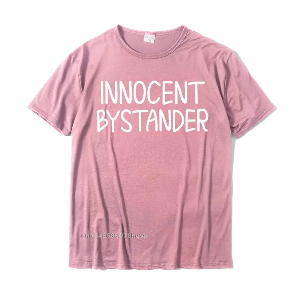 Unique Group Thanksgiving Day Cotton Round Collar Men Tops T Shirt Gift Top T-shirts Oversized Short Sleeve Top T-shirts Funny Innocent Bystander T-shirt. Sarcastic Joke Tee__414. pink
