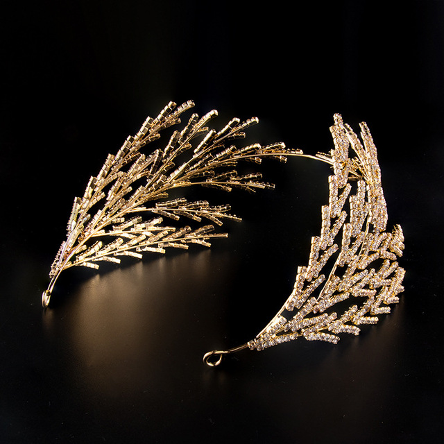 Baroque Hairband Silver Plated Crystal Hairband Women's Hairband Girl Gift Jewelry Bride Statement Hair Accessories