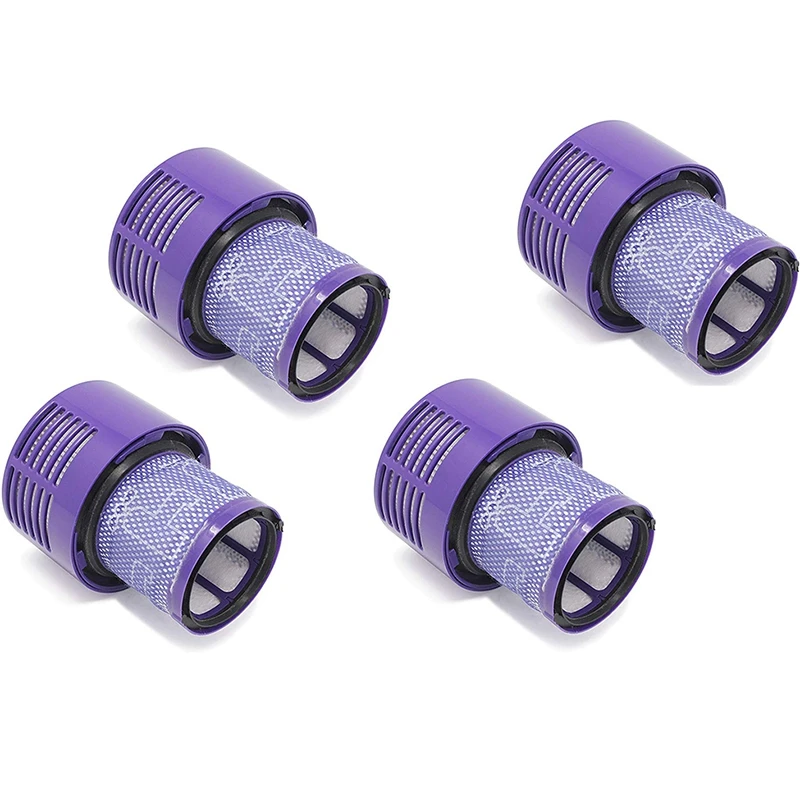 

4 Vacuum Cleaner Accessories, Filters, Vacuum Filters, Compatible with Dyson V10