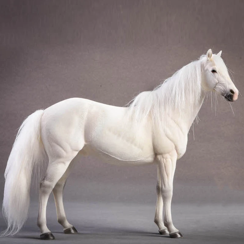 JXK 1/12 масштаб JXK013 Ганновер лошадь Warmblood аниме статуя Пальмовая фигурка игрушки W/Жгут Fit 6 ''фигурка кукла