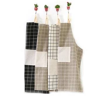 

Cotton Cloth Apron Oil-proof Cleaning Apron For Chef Waiter Coffee Kitchen Cooking BBQ bakery Home Aprong