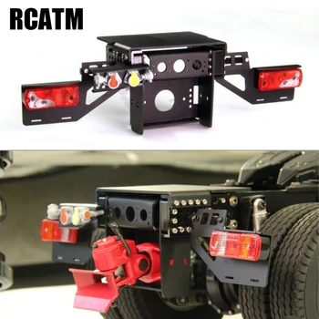 

Metal Heavy Tail Beam Rear Lamp Holde For 1/14 Tamiya RC Truck Scania R620 470 MAN TGX Benz Actros 3363 1851