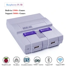 Retroflag gra wideo konsola SUPERPi Case U dla Raspberry Pi 3B 3B + odtwarzacz do gier TV z Raspberry Pi i zbudowany w 10000 + gry