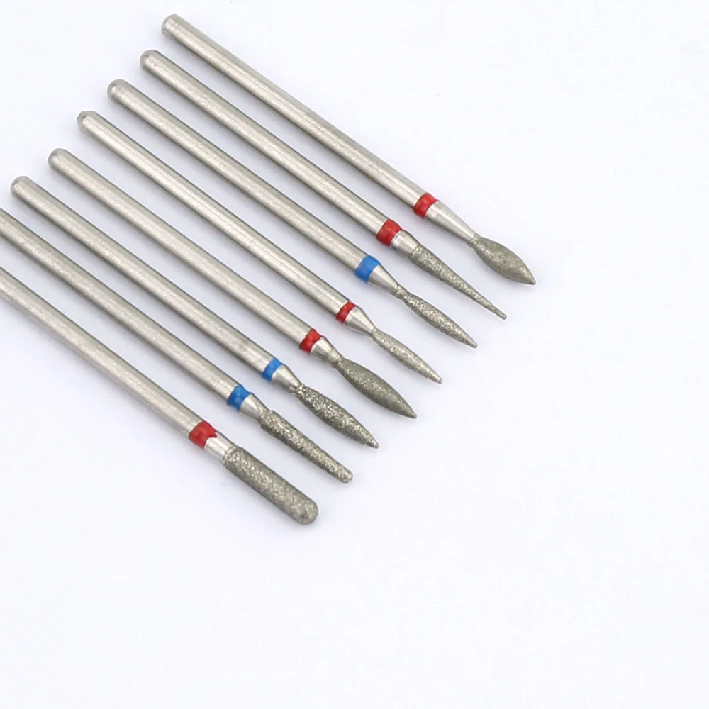 Diamond Milling Cutters for Manicure Nail Drill Apparatus Cuticle Clean Bit 1pcs Elecric Machine Pedicure Accessory nail drill bit,nail drill bits,diamond burs,cuticle remover bit