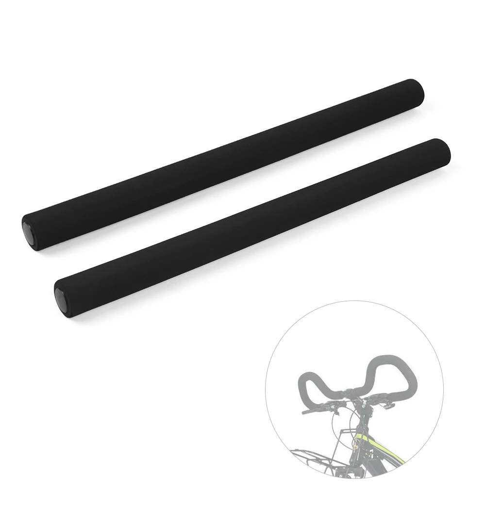 

2 PCS Cycling Parts Bike Handlebar Tube MTB Touring Bicycle Sponge Grips Cover Handle Bar Sleeves with Plug