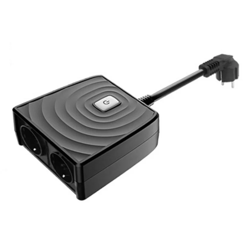 

Outdoor Waterproof Smart Wifi Power Strip 2AC EU Outlet Plug App Remote Control TimingVoice Control Work Extension Socket