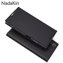 Роскошный кожаный чехол-книжка для sony Xperia XA X Performance XP Z5 mini Compact XZ Премиум XZS XZ1 XA1 Plus L1