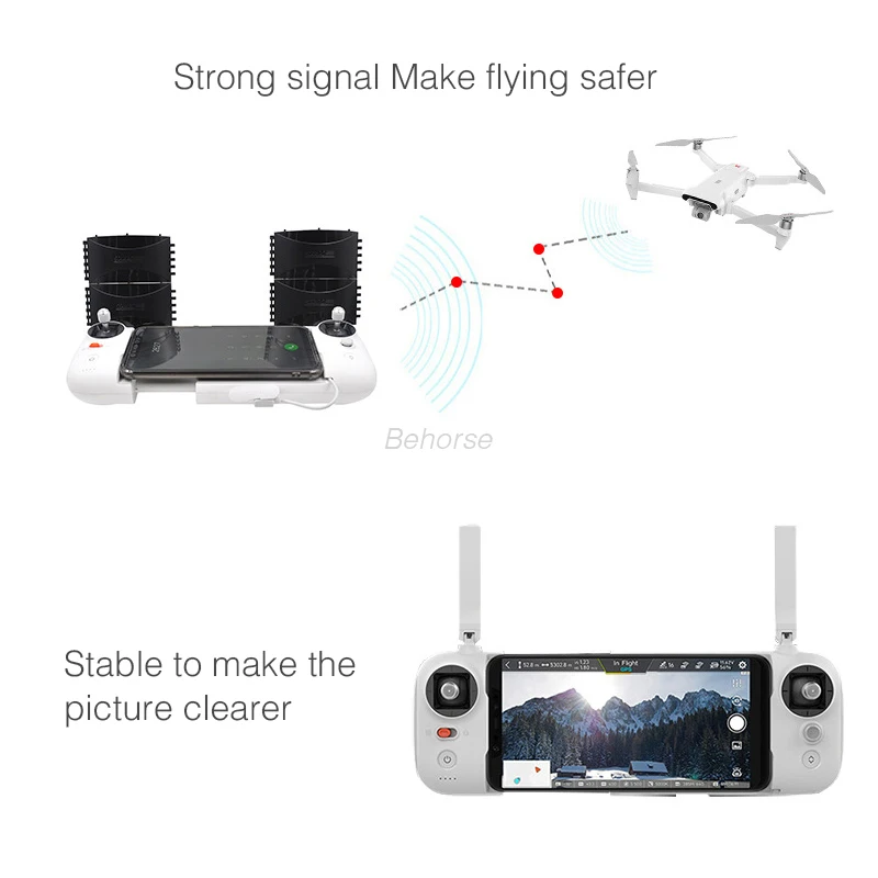 4 шт. пульт дистанционного управления усилитель сигнала для FIMI X8 SE антенна дрона расширитель диапазона Усилитель сигнала для FIMI аксессуары