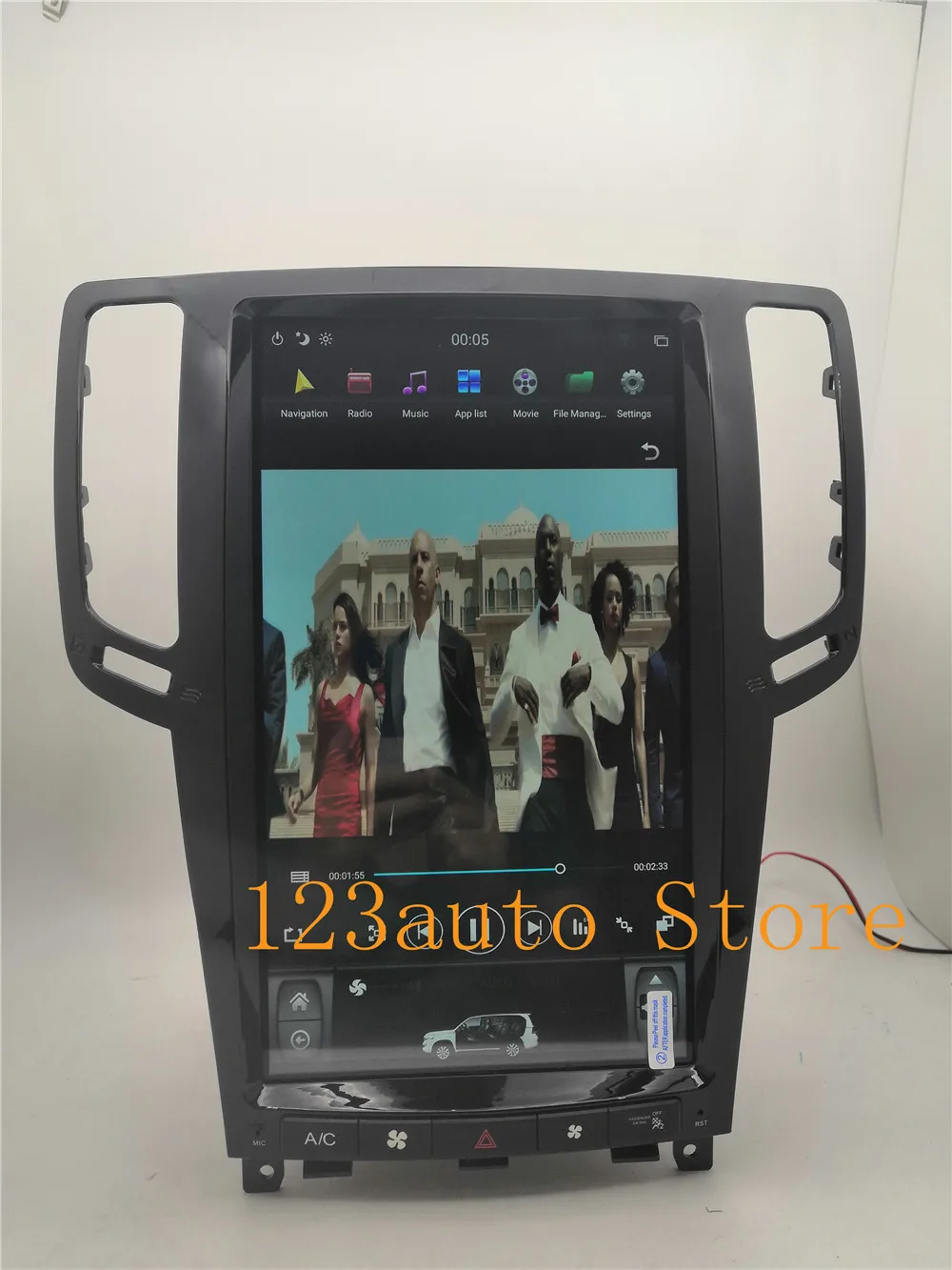 Автомобильный DVD GPS навигатор 13 6 ''в вертикальном стиле Android 9 0 для infiniti G25 G37 2007
