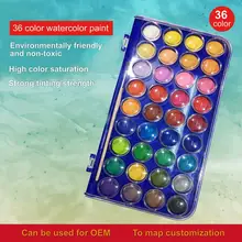 Высокое качество красочные для детей гуашь 36 цветов