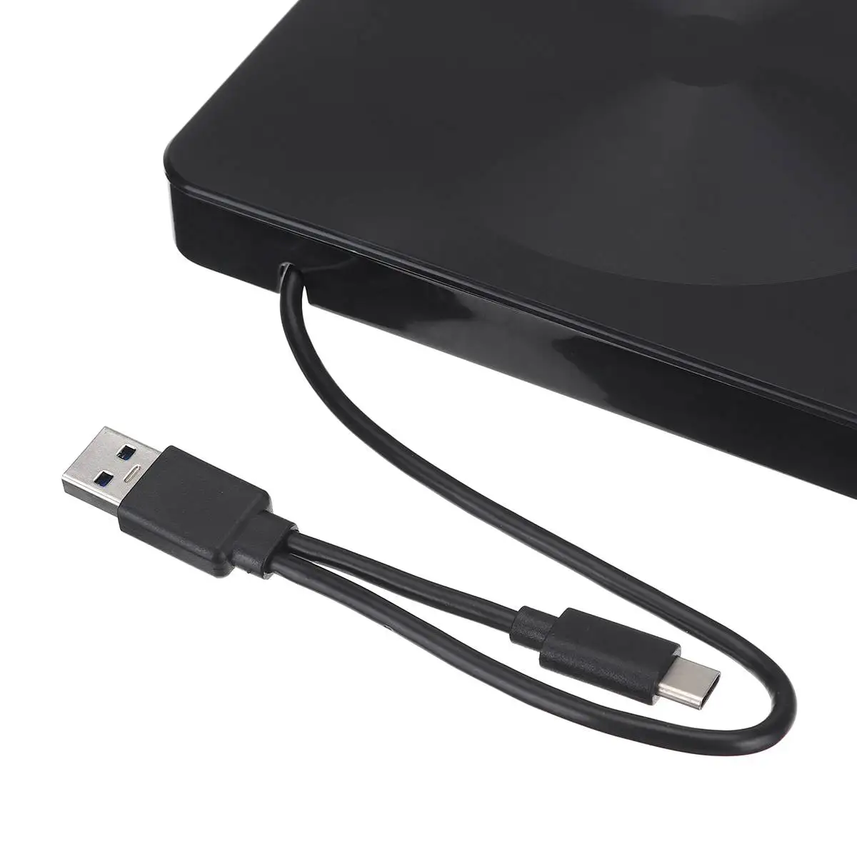 Внешний привод рекордер DVD CD драйвер Usb3.0+ typec Plug and Play силикагель Противоскользящий портативный для любого ноутбука Настольный ABS пластик