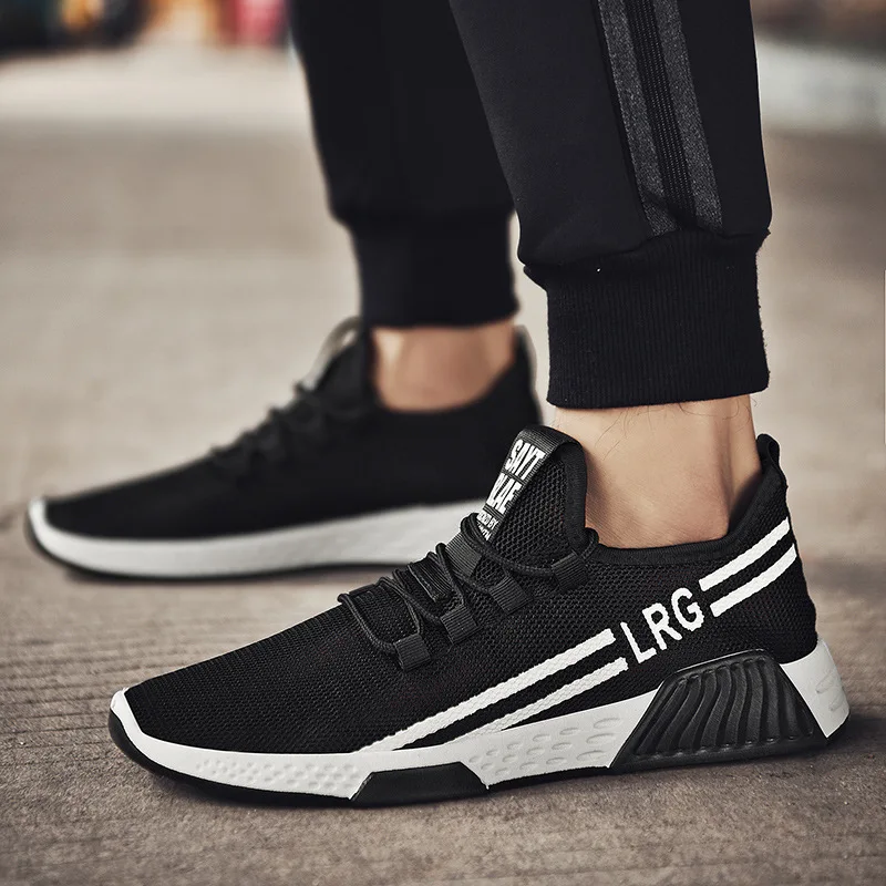 

2019 New Autumn Men Casual Shoes Lac-up Men Shoes Lightweight Comfortable Breathable Walking Sneakers Tenis Masculino Zapatillas