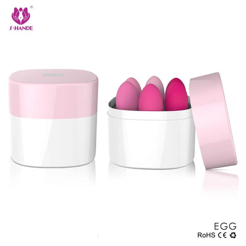 Smart Kegel Ball Vibrator Vaginal Dumbbells Kegel Ben Wa Ball Vaginal Tight Exercise Sex Products for Women 6pcs/set