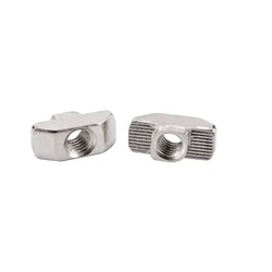 5pcs T-nut M3 M4 M5 Hammer Head T Nut Fasten Slot Nut Connector Nickel Plated f 20 EU Aluminum Extrusion Profile CNC 3D Printer