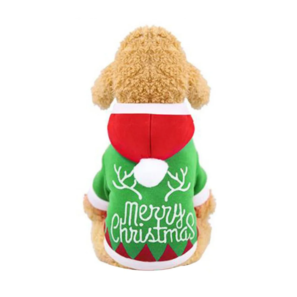 Рождественская Одежда для собак, пальто, узор на Хэллоуин, украшение для питомца, собака, дерево, зимняя Рождественская одежда, милое пальто, зима, осень - Цвет: TYPE 5