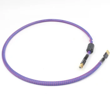 

HIFI QED 6N OCC OFC USB Data Cable Type A To Type B Cable USB Audio Video Cable For USB DAC Compute Laptop Projector