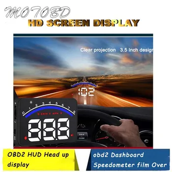 

New M6 HUD Head Up Display Car-styling Hud Display Overspeed Warning Windshield Projector Alarm System Universal Auto