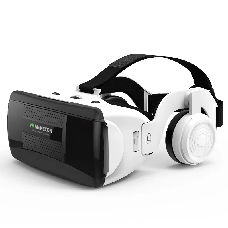 VR очки унисекс 3D очки для игр с креплением на голову HiFi гарнитура Очки виртуальной реальности портативные многофункциональные голубые легкие очки