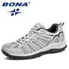 BONA 2022 New Arrival Mesh Running Shoes Men Trendy Sneaker Non-Slip Wear-Resistant Outdoor Walking Men Sport Shoes Comfortable ► Photo 1/6