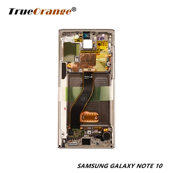 

6.3''For Samsung Galaxy Note 10 LCD N970F N9700 Touch Screen Digitizer Assembly with Frame Repacement Mobile Accessories
