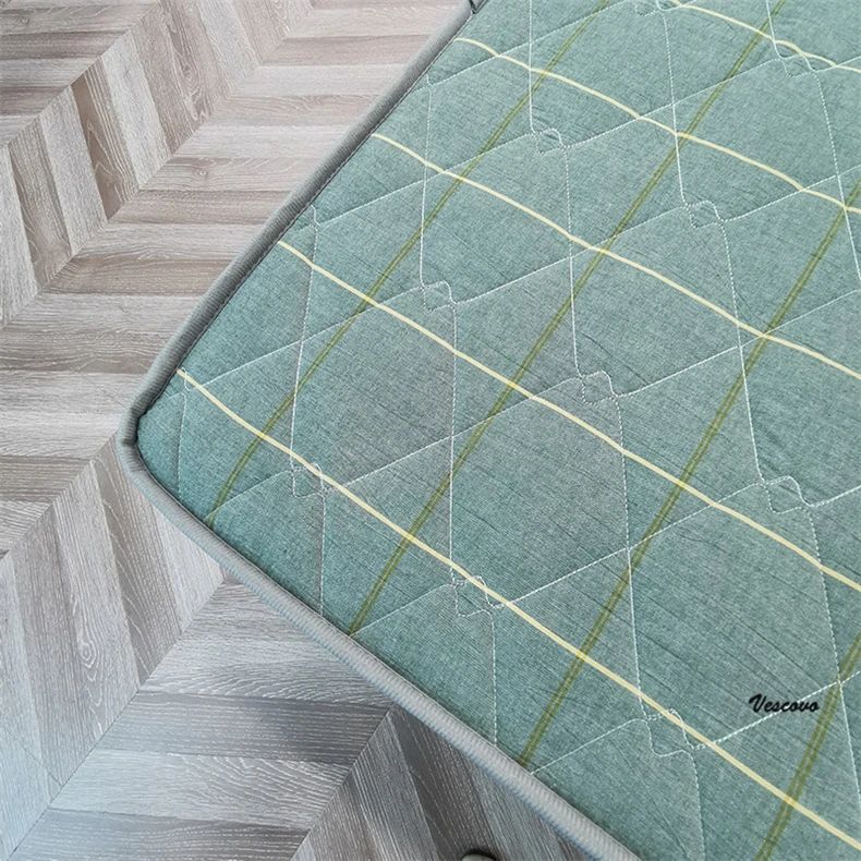 Description Picture 4 of itemQuality Washable Cotton Mattress topper Foldable Thicker Mattress Pad Student Dormitory bed topper 90*200/120*200/150*200