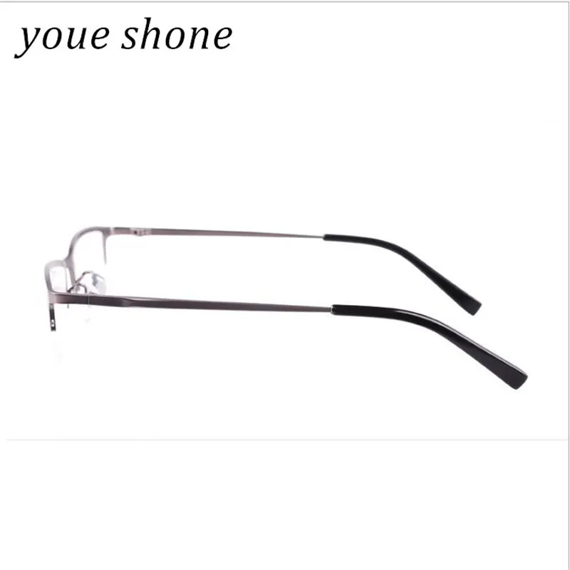 Youe shone, очки для близорукости, оправы, качественные очки, мужская оправа, чистый титан, ультра-светильник, оправа для мужчин, без никеля, очки