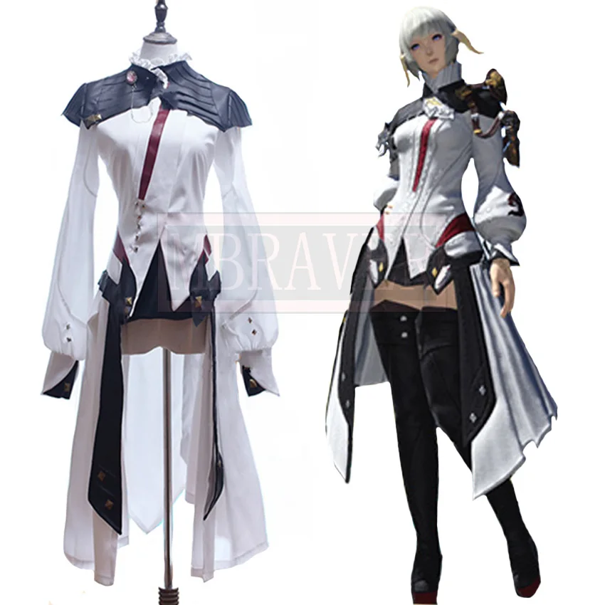 Final Fantasy XIV FF 14 Y'shtola/Ya Shutora Ruru Cos Cosplay Costume Party Christmas Halloween Custom Made Any Size | Тематическая