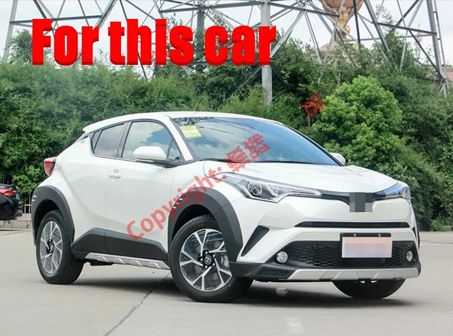 Carbon Fiber Style Interior Center Control Around Trim For Toyota C-HR CHR  2017 2018 2019 Car Accessories Stickers - AliExpress