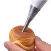 Lot 1PC Cream Icing Piping Nozzle Tip Stainless Steel Cupcake Puff Injection Russian Syringe Puff Nozzle Tip Pastry Tool ► Photo 1/6