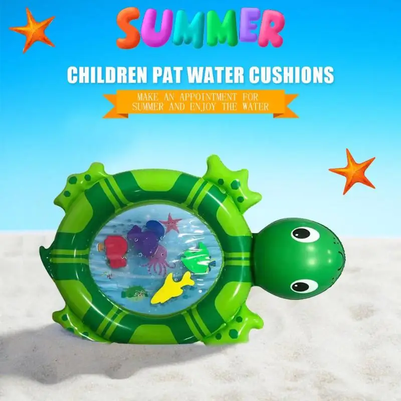 Напольная водная развлекательная подставка "Черепаха" мультфильм плавательный бассейн детская подушка